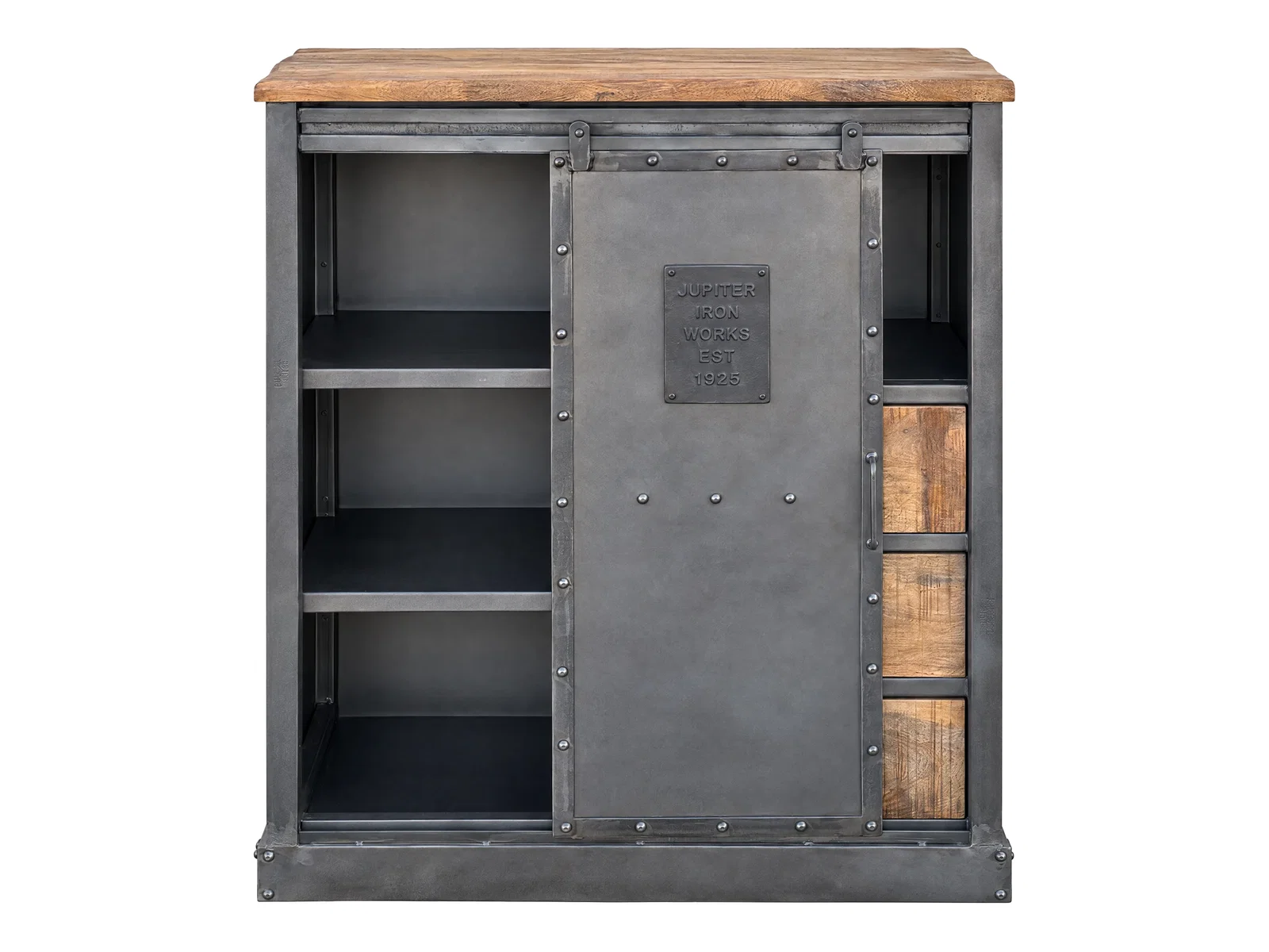 Highboard Ripon Metall/Mango
