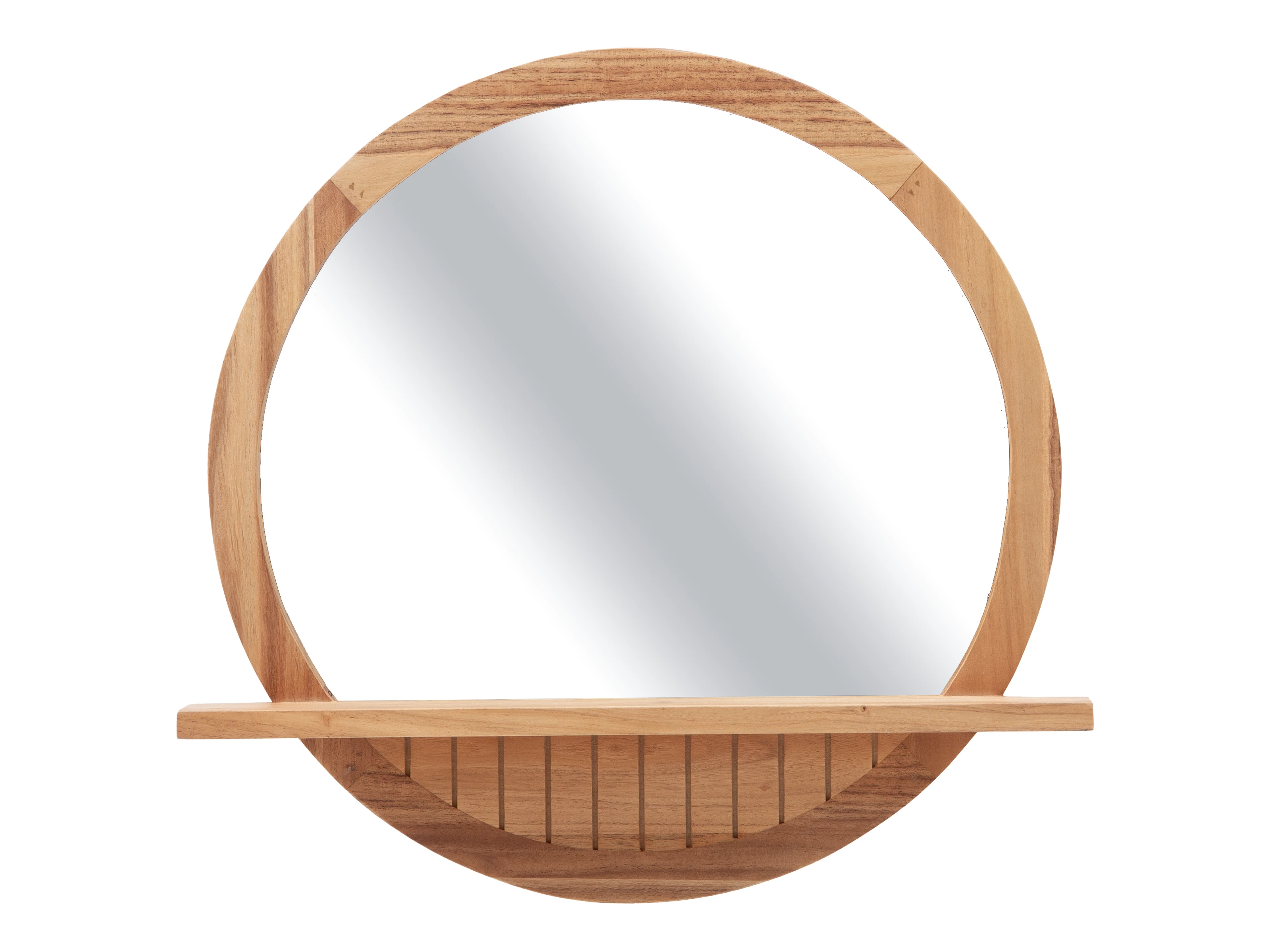 Spiegel Tenaga D50cm Akazie eichefarben