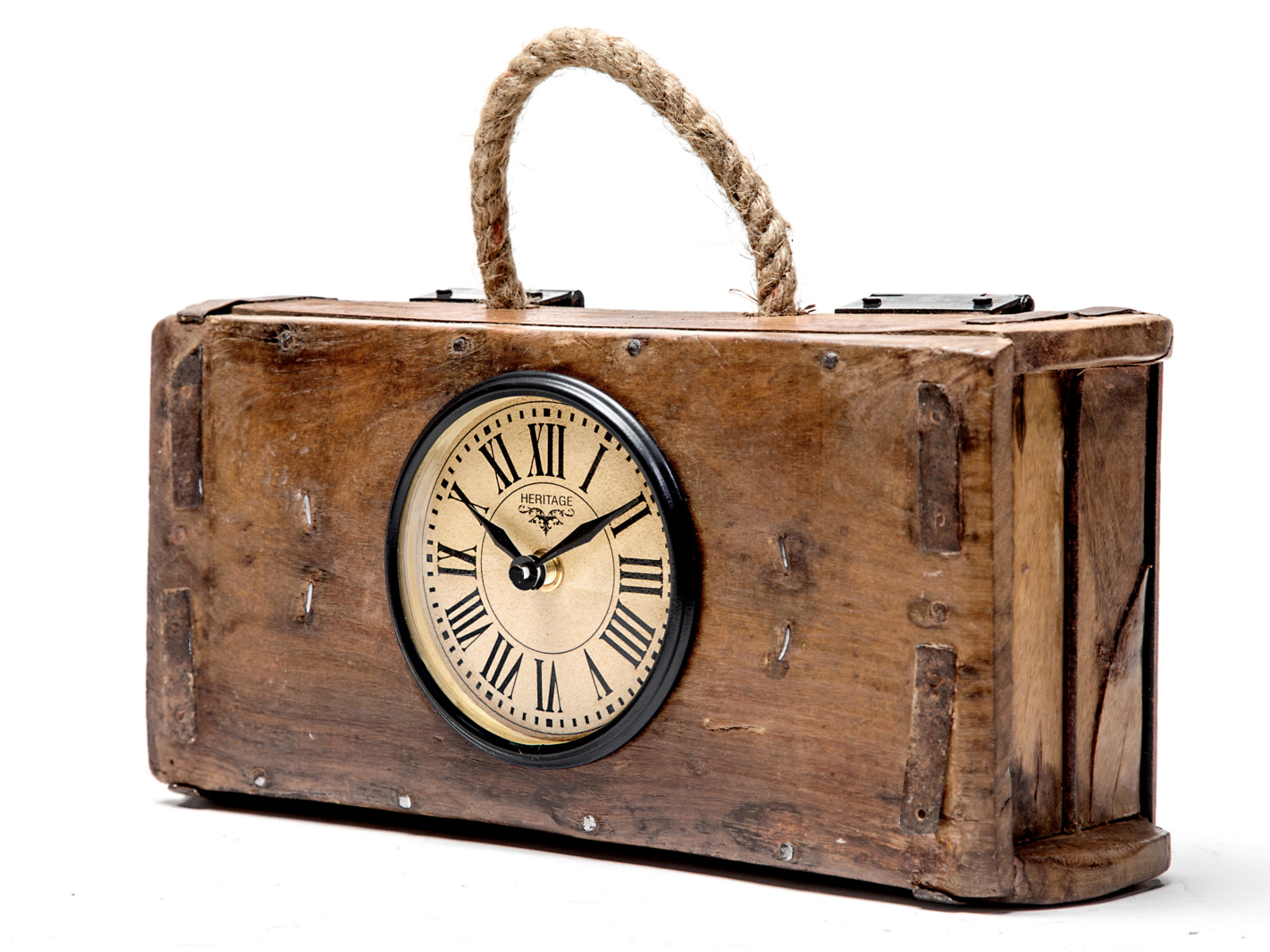 Uhr in Ziegelform Uhr in Ziegelform