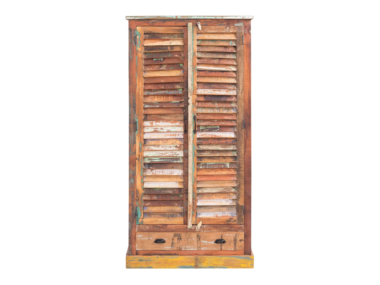 Moderner Holz‑Kleiderschrank aus Eiche mit Schiebetüren in warmem Schlafzimmer‑Ambiente, cleanes Design, viel Stauraum