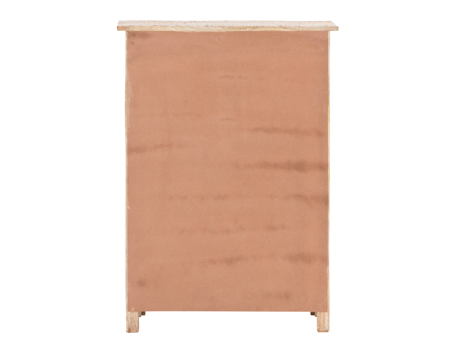 Highboard Caribou  Holz - Mango 77x108x42 Rückansicht