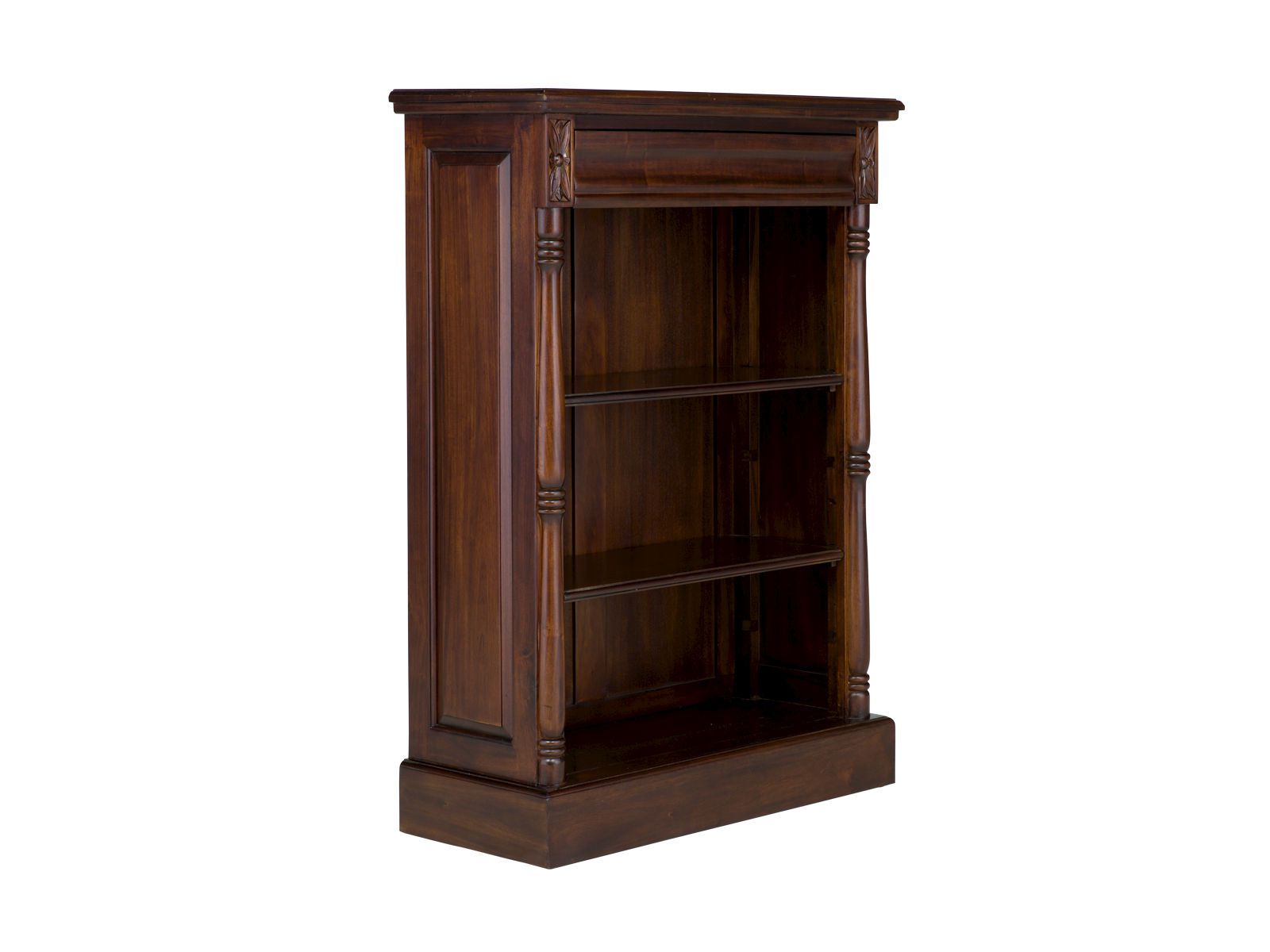 Bücherregal Cambridge II 120 cm Holz - Mahagoni 85x120x36