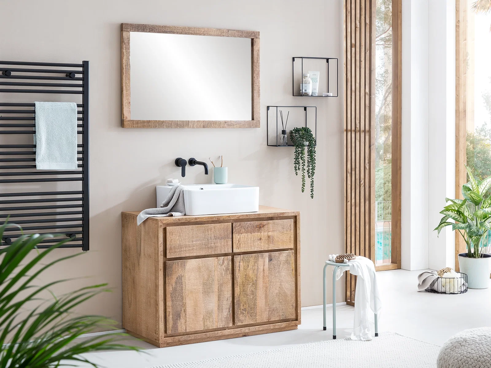 Badezimmermöbel aus Holz