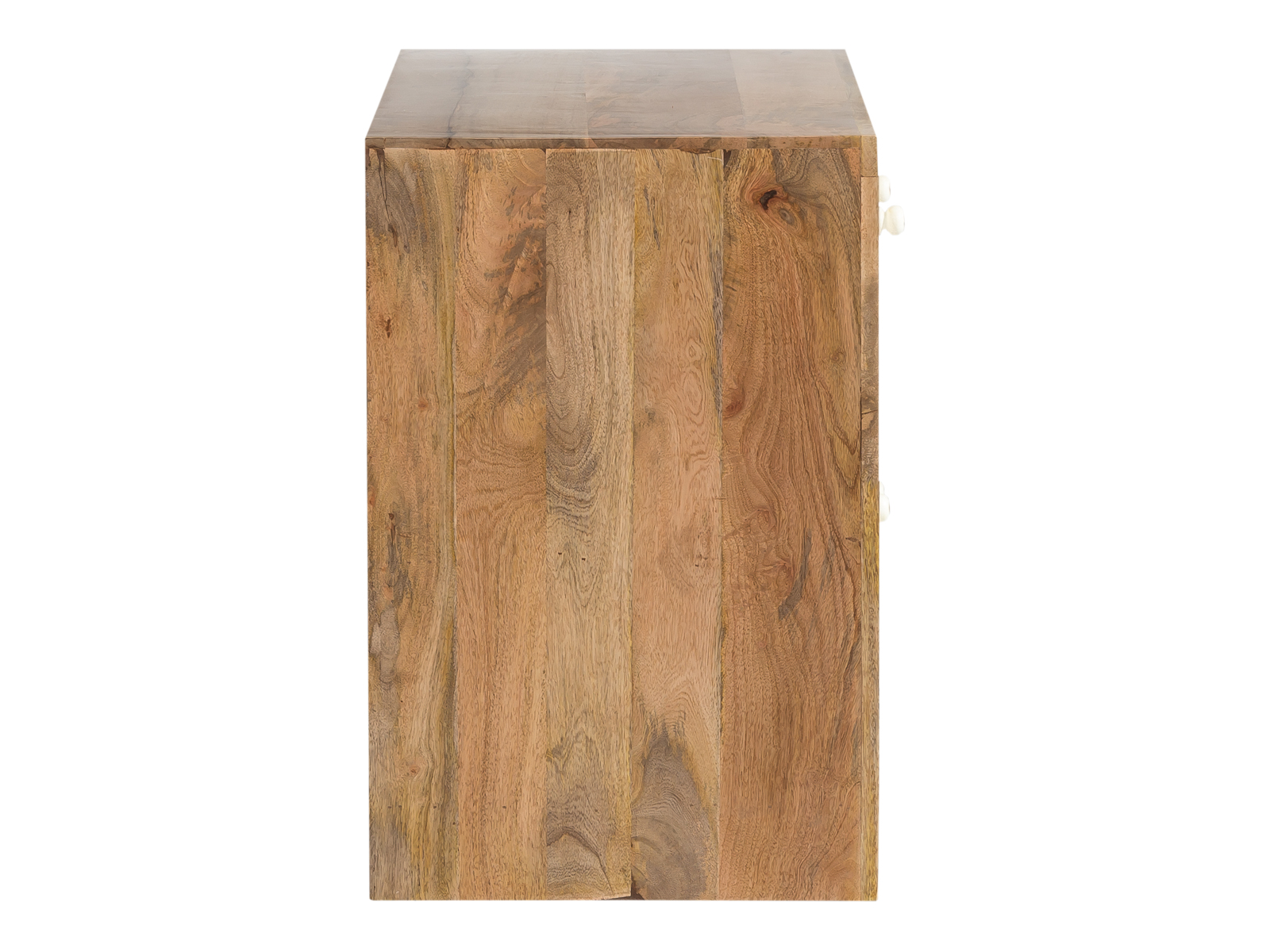 Waschtisch Delhi II Holz - Mango 130x75x50 Seitenansicht