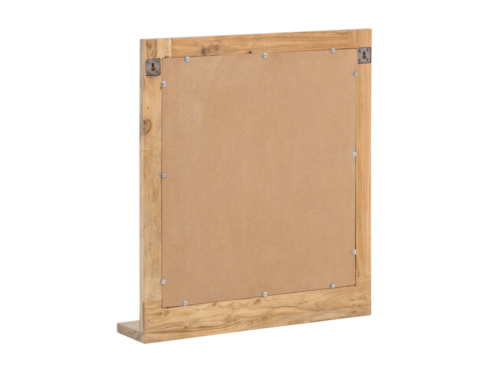 Bad Spiegel Katha Holz - Akazie 67x75x15 Rückansicht