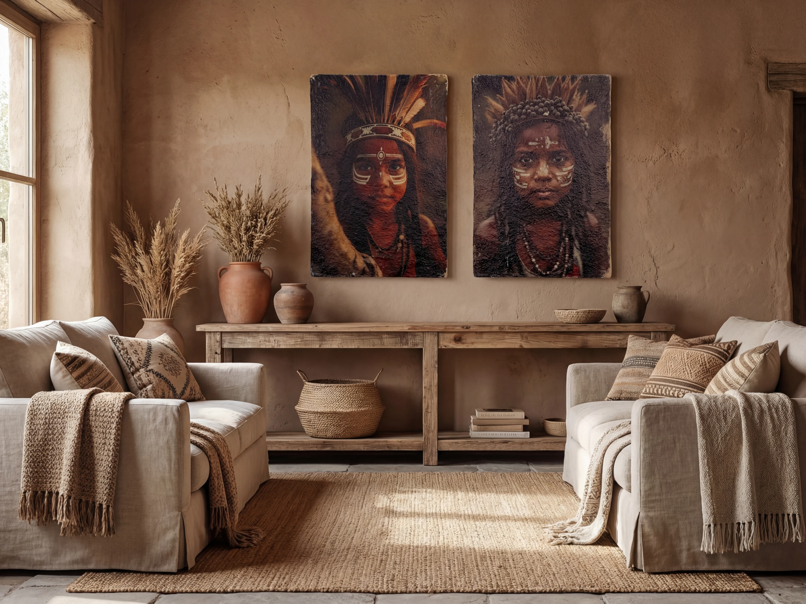 Wandbild Ethno - Spirit of Earth