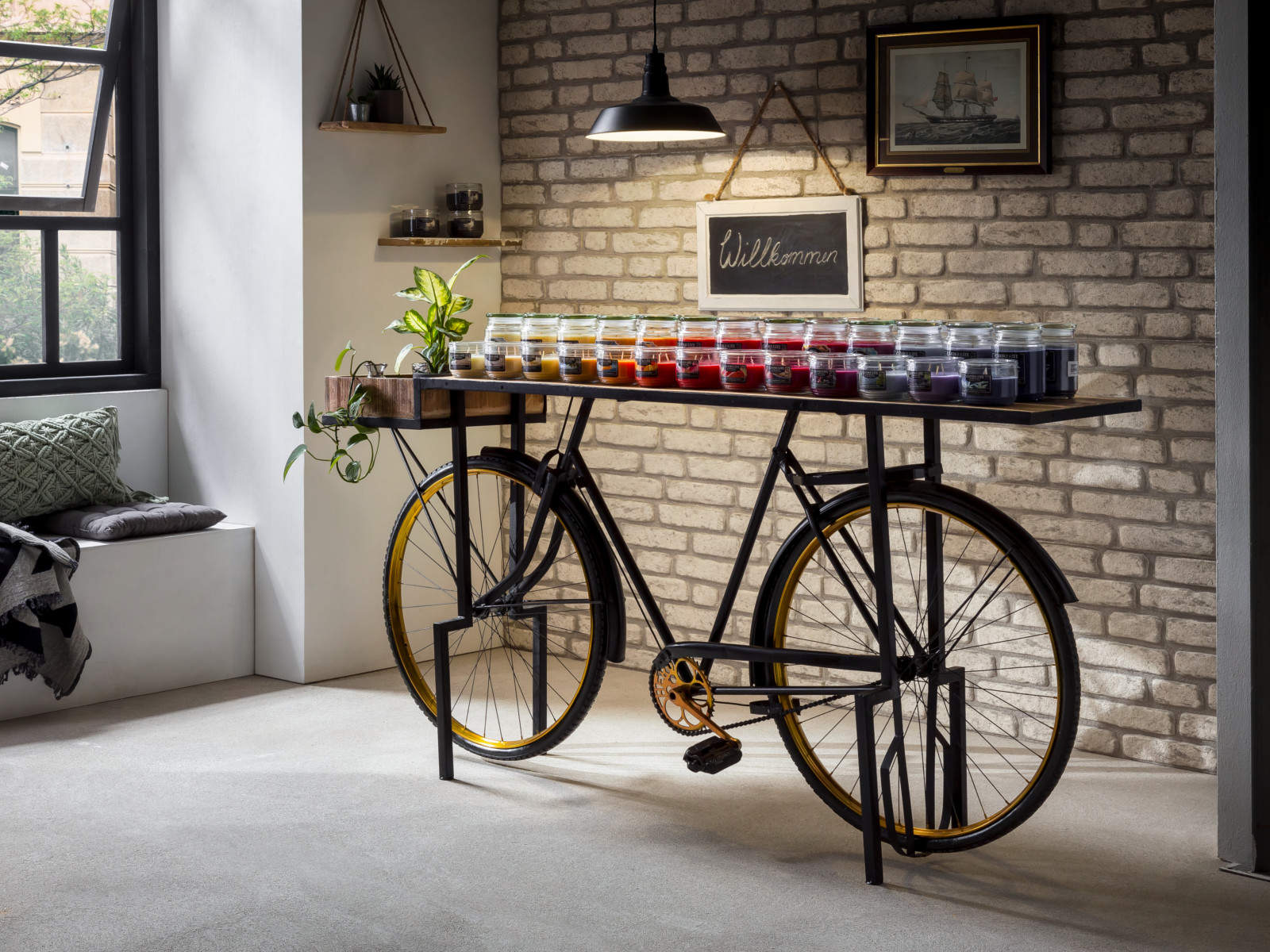 Konsolentisch Bike