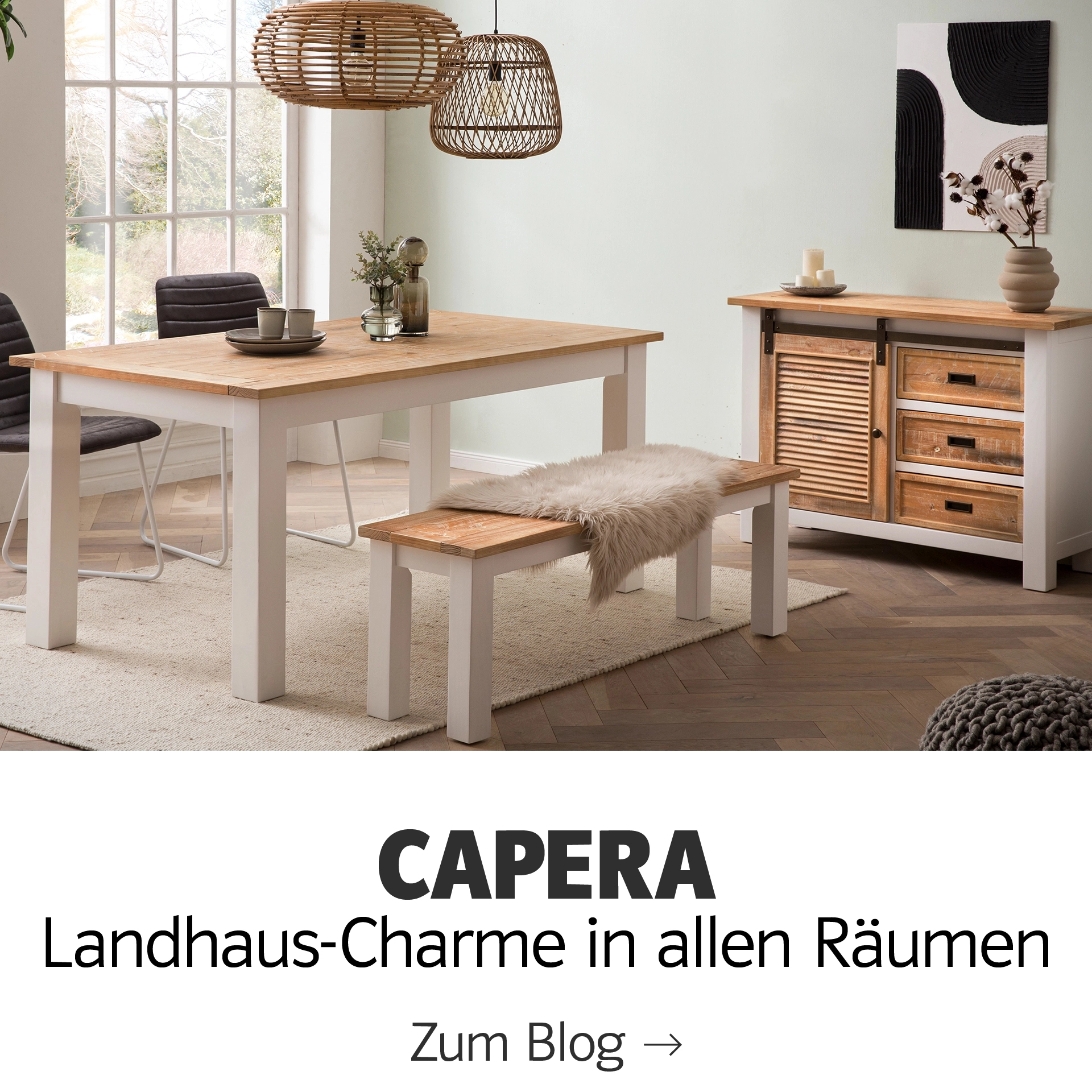 Produktübersicht Capera: quadratische Kacheln/Fliesen in verschiedenen Farben und Oberflächen, symmetrische Rasteranordnung