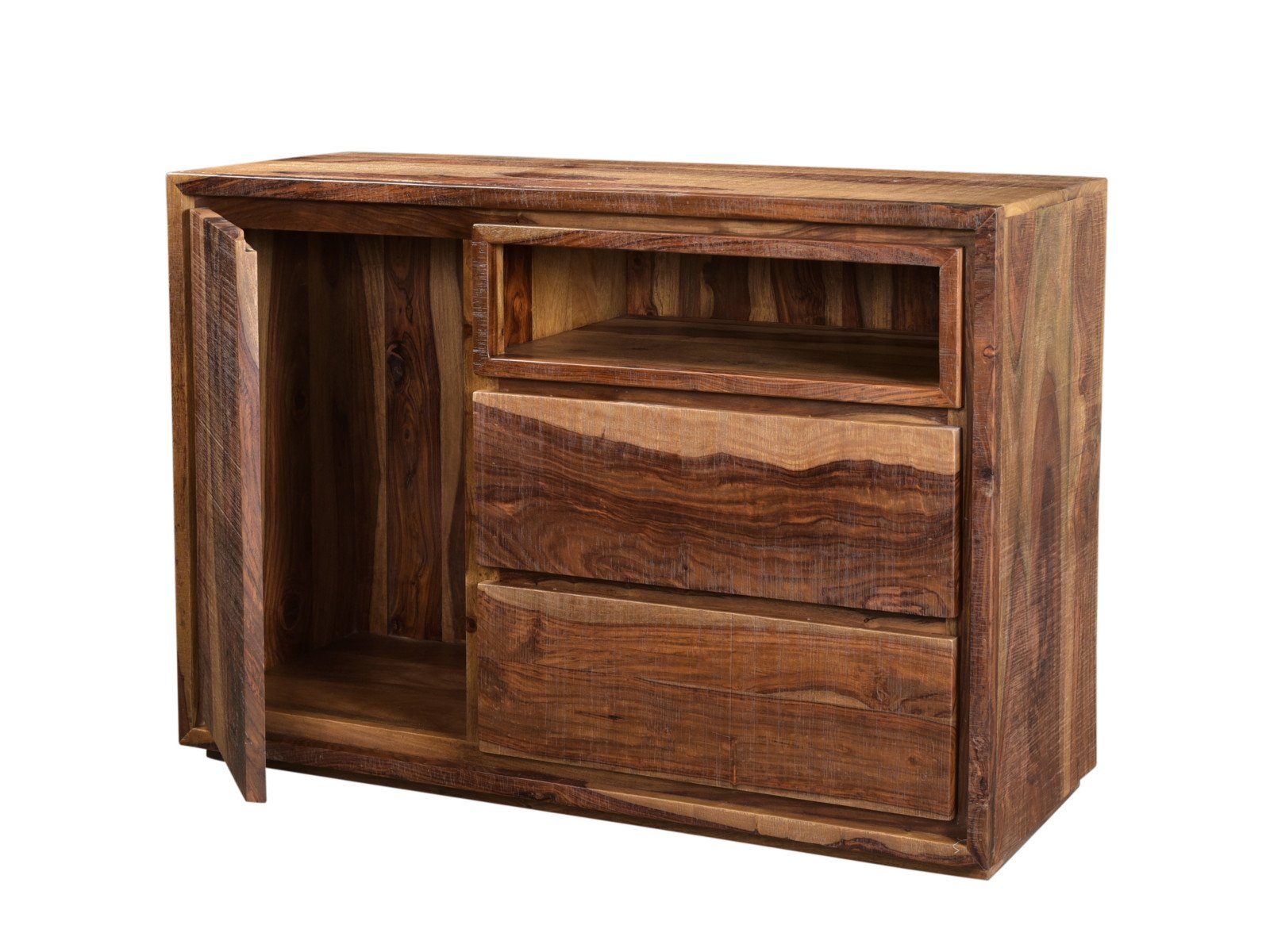 Sideboard Blackdale 115cm Palisander Holz - Palisander 115x80x43