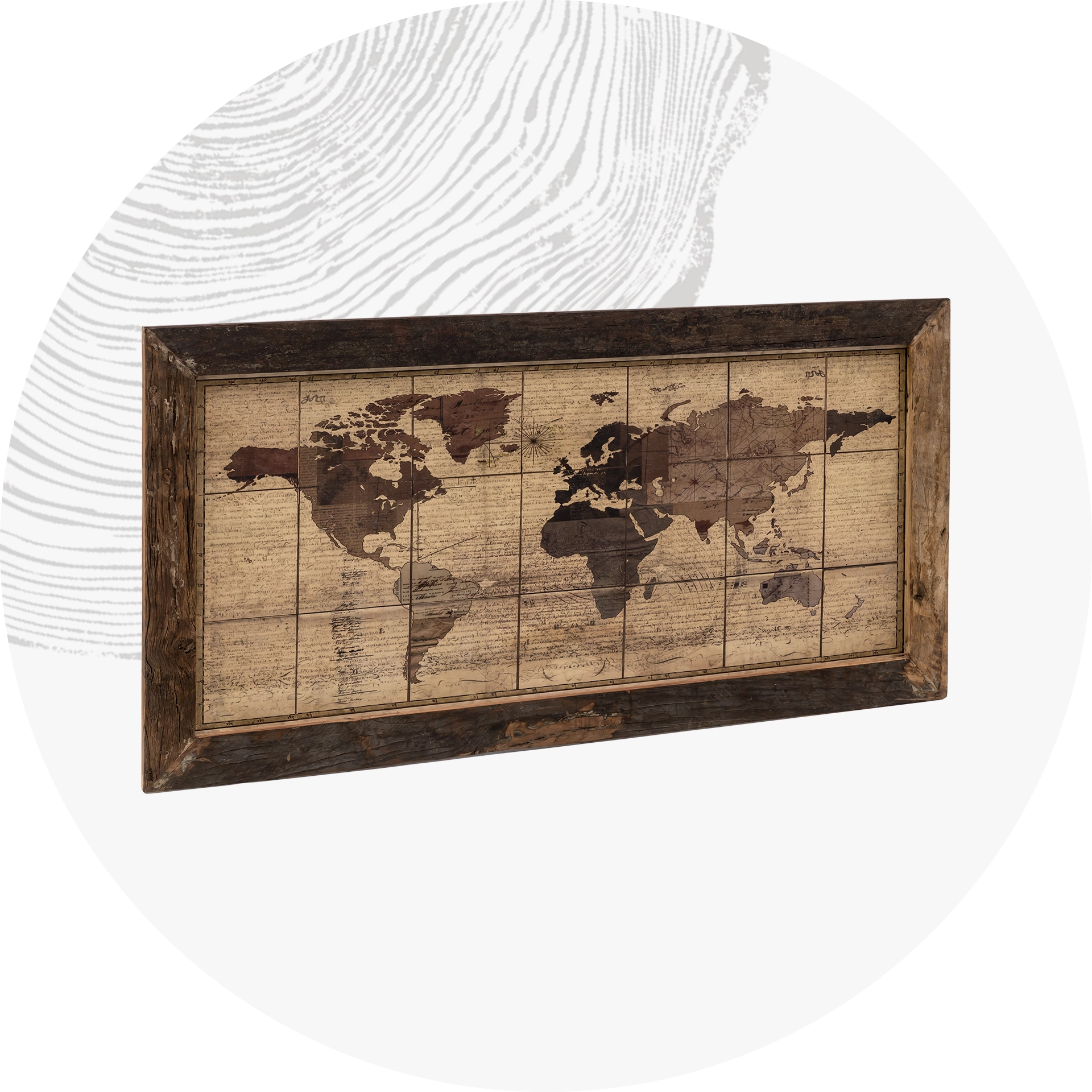 Holz-Wanddeko Katze - filigrane Katzen-Silhouette aus warmem Holz, moderne Wanddekoration für Wohnzimmer